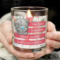 Personalised Me to You Bear Floral Scented Jar Candle Extra Image 1 Preview